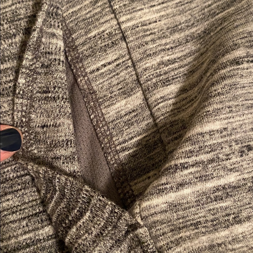 L.L. Bean Heathered Gray Cowl-Neck Pullover - Picture 13 of 15